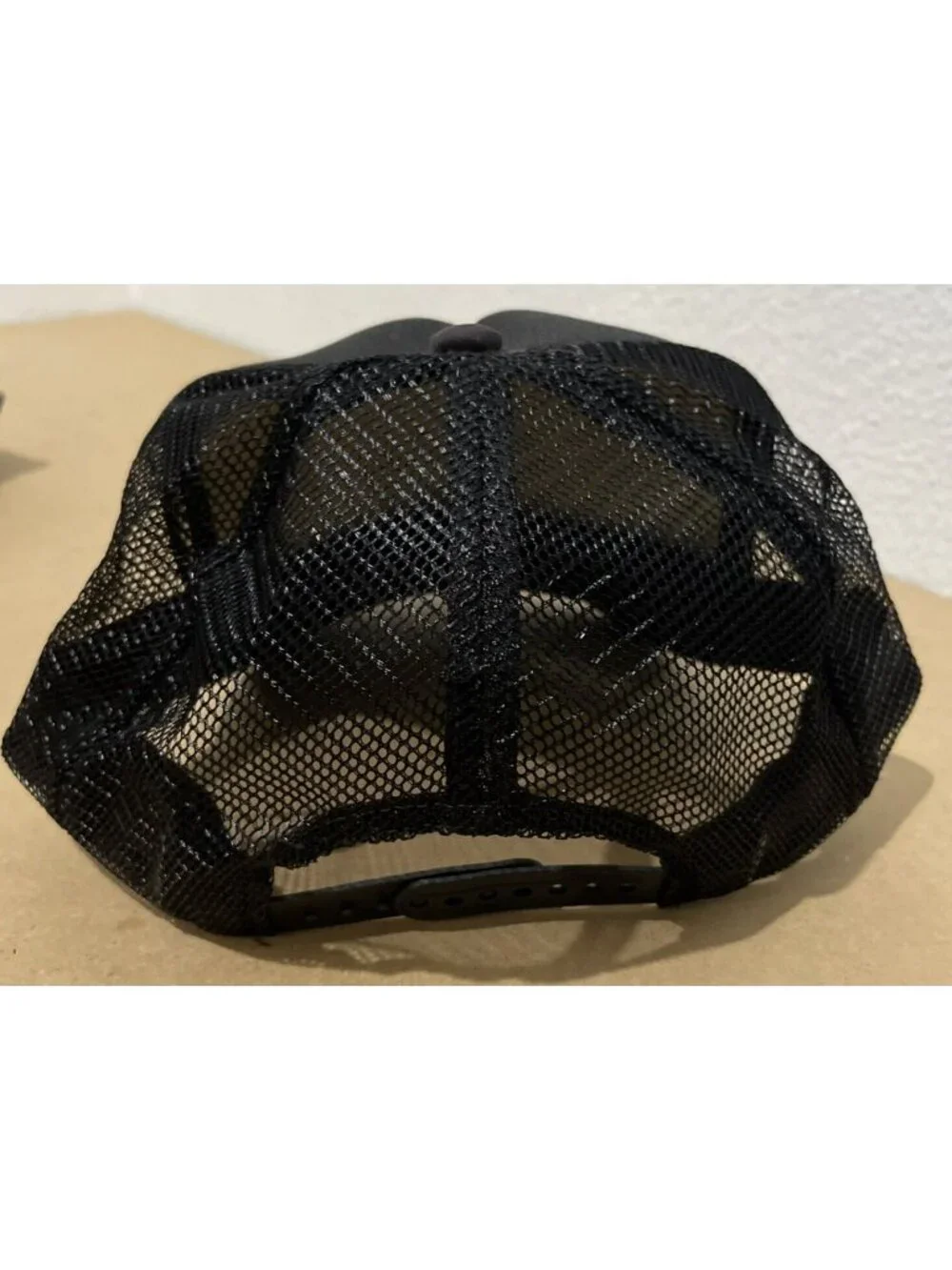 Maverick Skateboards Black Logo Trucker Snap Back Hat